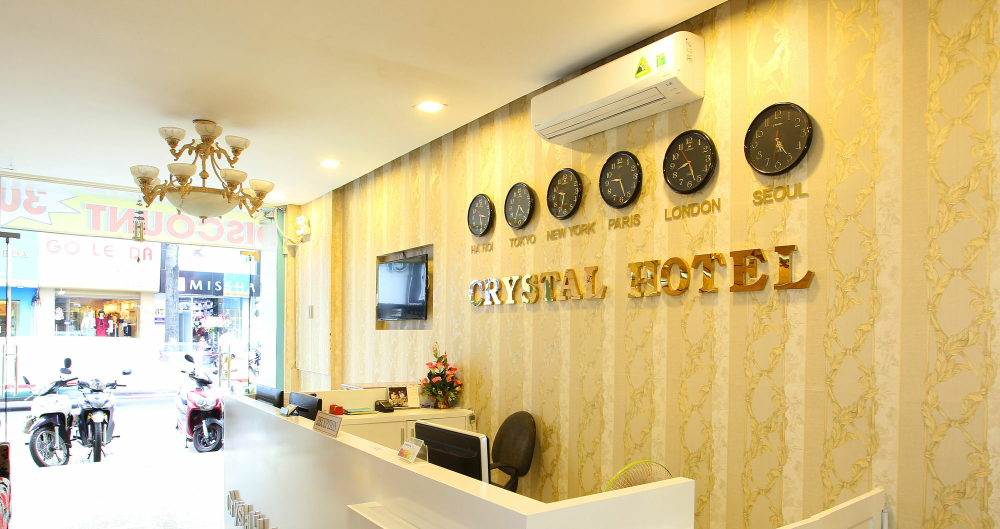 Saigon Crystal Hotel Cidade de Ho Chi Minh Exterior foto